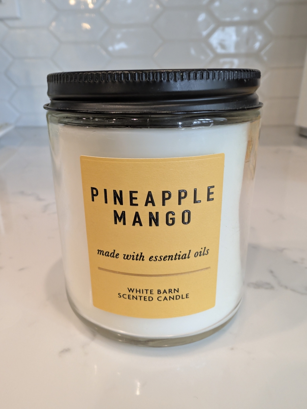 Bath & Body Works Pineapple Mango Jar Candle
